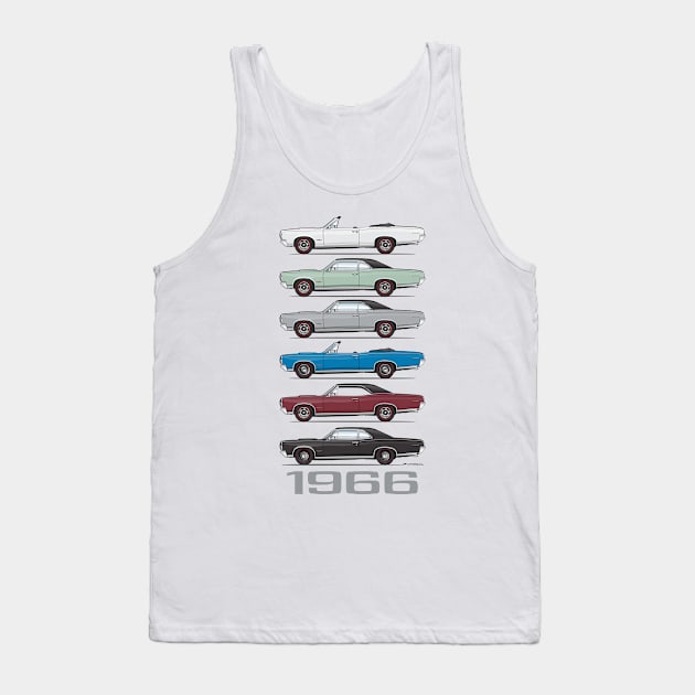 1966 Tank Top by ArtOnWheels